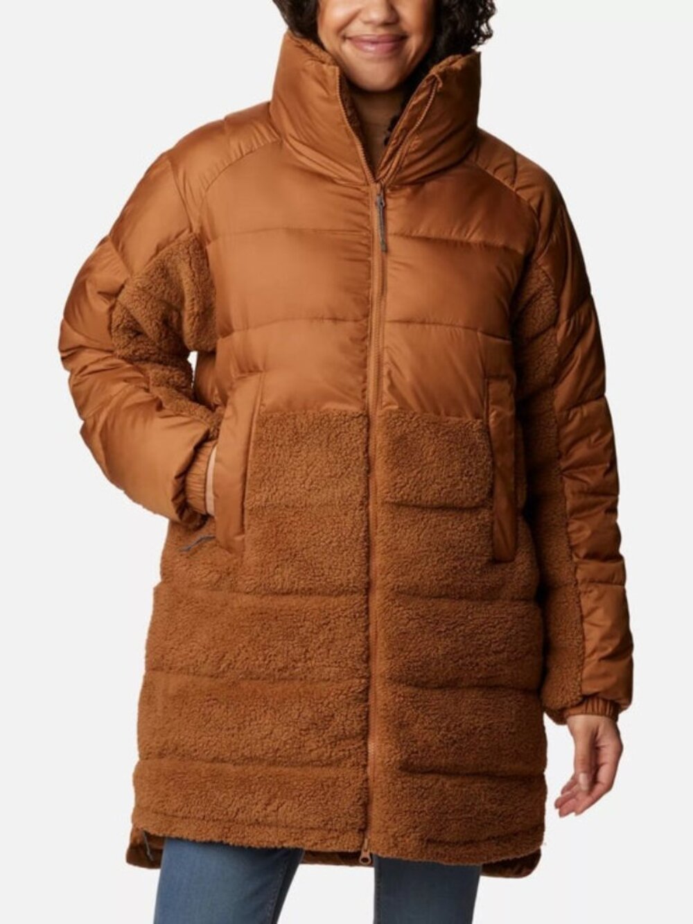 Columbia Leadbetter Point Long Jacket Women's Medium